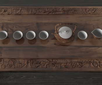 New Chinese Style Tea Set-ID:659581905
