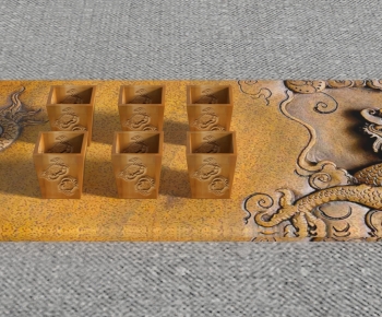 New Chinese Style Tea Set-ID:587322951