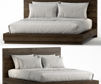 Modern Double Bed-ID:142697101