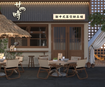 Modern Facade Element-ID:624093068