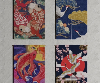 New Chinese Style Door Curtain-ID:866216905