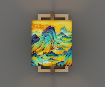 New Chinese Style Wall Lamp-ID:350764995