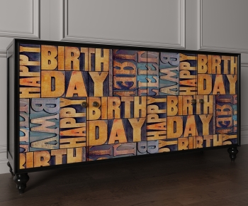 American Style Side Cabinet-ID:101448065