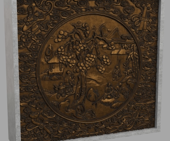 New Chinese Style Sculpture-ID:128664974