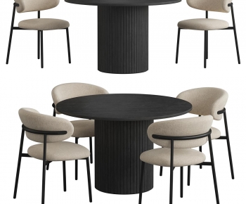 Modern Dining Table And Chairs-ID:830835102
