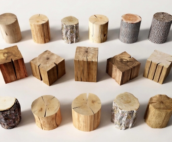 Wabi-sabi Style Stool-ID:307288893