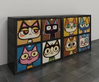 Modern Side Cabinet-ID:286982066