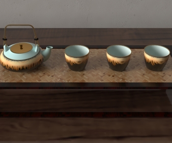 New Chinese Style Tea Set-ID:436878929