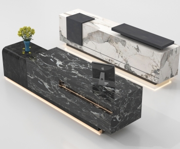 Modern Reception Desk-ID:540599118