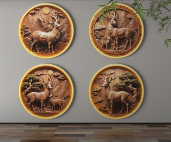 Chinese Style Wall Decoration-ID:932054042