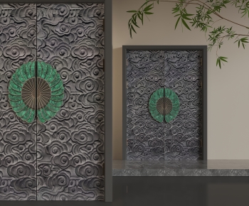 Chinese Style Double Door-ID:122807034