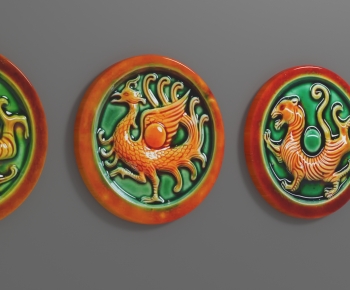 New Chinese Style Wall Decoration-ID:598036051