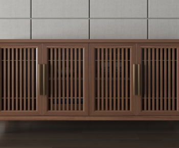 New Chinese Style Side Cabinet-ID:111968993