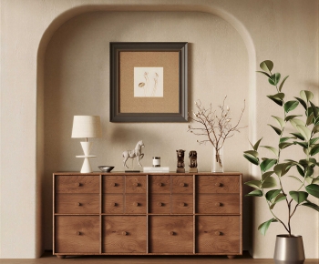 现代中古风边柜-3023489