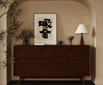 New Chinese Style Side Cabinet-ID:328562028