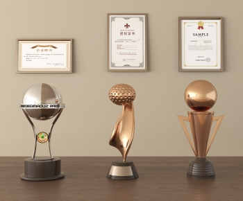 Modern Flag/badge/trophy/certificate-ID:734954124