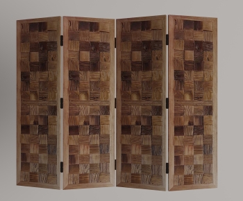 Nordic Style Wooden Screen Partition-ID:936266909