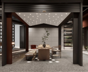 Modern Office Negotiation Area-ID:480214122