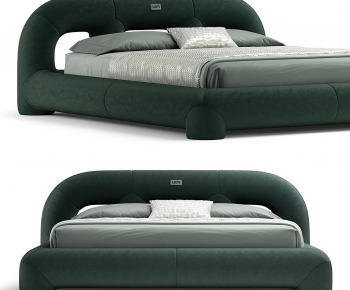 Modern Double Bed-ID:690025098