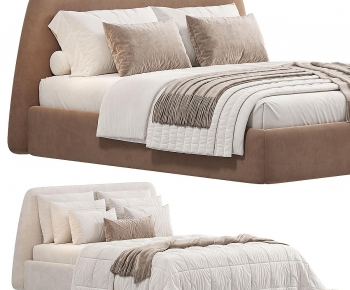 Modern Double Bed-ID:338721994