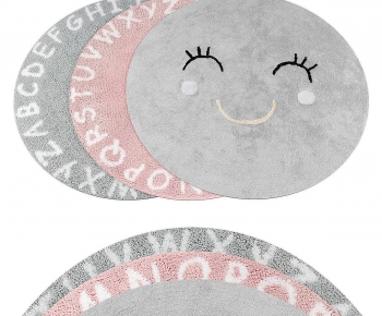 Modern Circular Carpet-ID:126653911