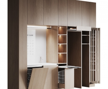 Modern Laundry Cabinet-ID:200999027