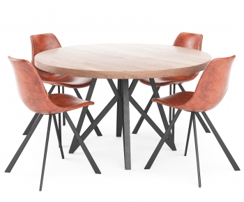 Modern Dining Table And Chairs-ID:439690112