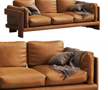 Modern Three-seat Sofa-ID:780457974