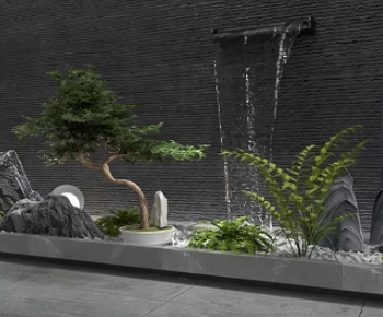 New Chinese Style Rockery Waterscape-ID:204470242