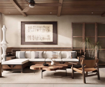 Japanese Style A Living Room-ID:906928069
