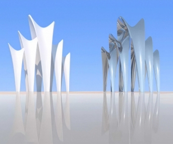 Modern Sculpture Sketch-ID:928503043