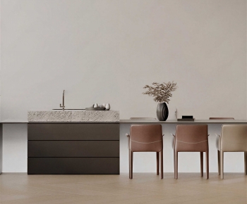 Modern Dining Table And Chairs-ID:639542109