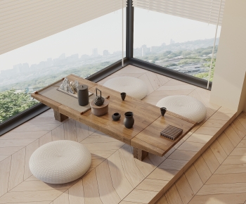 New Chinese Style Tea Tables And Chairs-ID:817751888