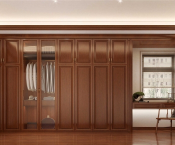 New Chinese Style Clothes Storage Area-ID:784649871