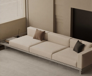 Modern Three-seat Sofa-ID:764862061