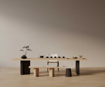 New Chinese Style Tea Tables And Chairs-ID:760487082