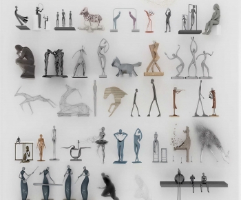 Modern Sculpture Sketch-ID:710102087