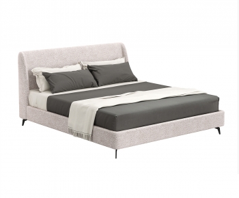 Modern Double Bed-ID:676250939