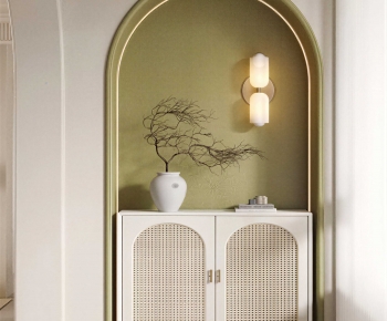 Modern Entrance Cabinet-ID:285227065