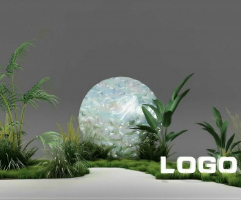 Modern Plant Landscaping-ID:456510077