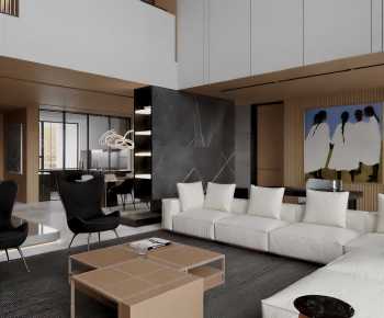 Modern A Living Room-ID:833101036