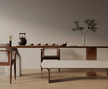 New Chinese Style Tea Tables And Chairs-ID:116568091