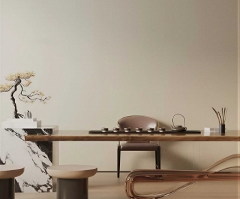 New Chinese Style Tea Tables And Chairs-ID:764036895