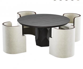 Modern Dining Table And Chairs-ID:775670057