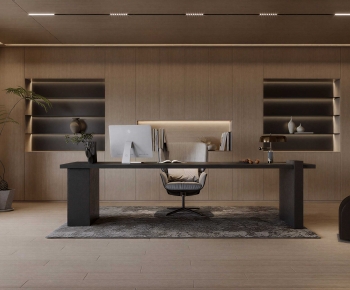 New Chinese Style Manager's Office-ID:560005907