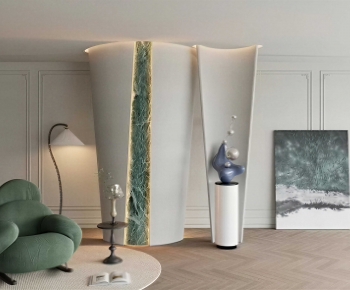 Modern Single Sofa-ID:149986033