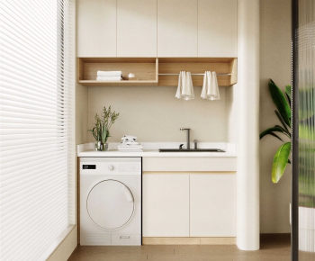 Modern Laundry Cabinet-ID:361104015