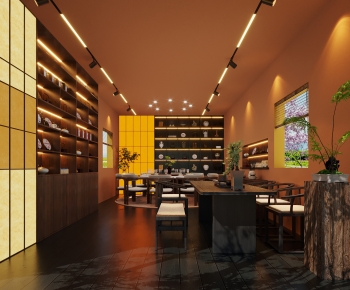 New Chinese Style Tea House-ID:949703938