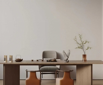 New Chinese Style Tea Tables And Chairs-ID:474479266