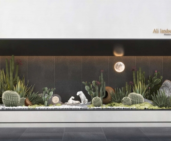 Modern Plant Landscaping-ID:664467103